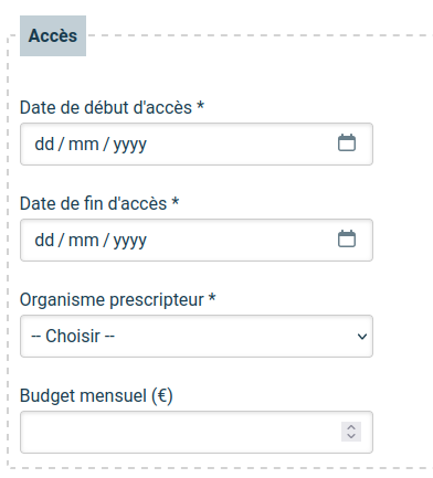 création d’un client