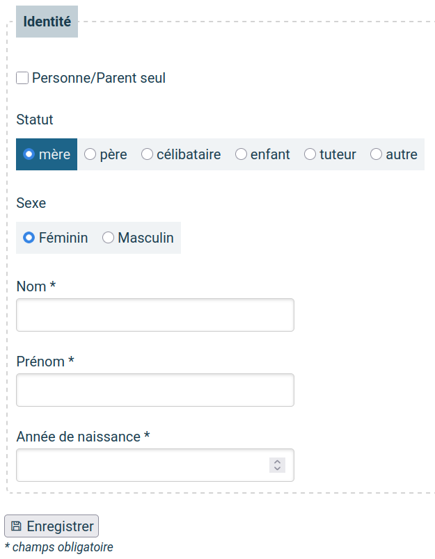 Création d&rsquo;un client